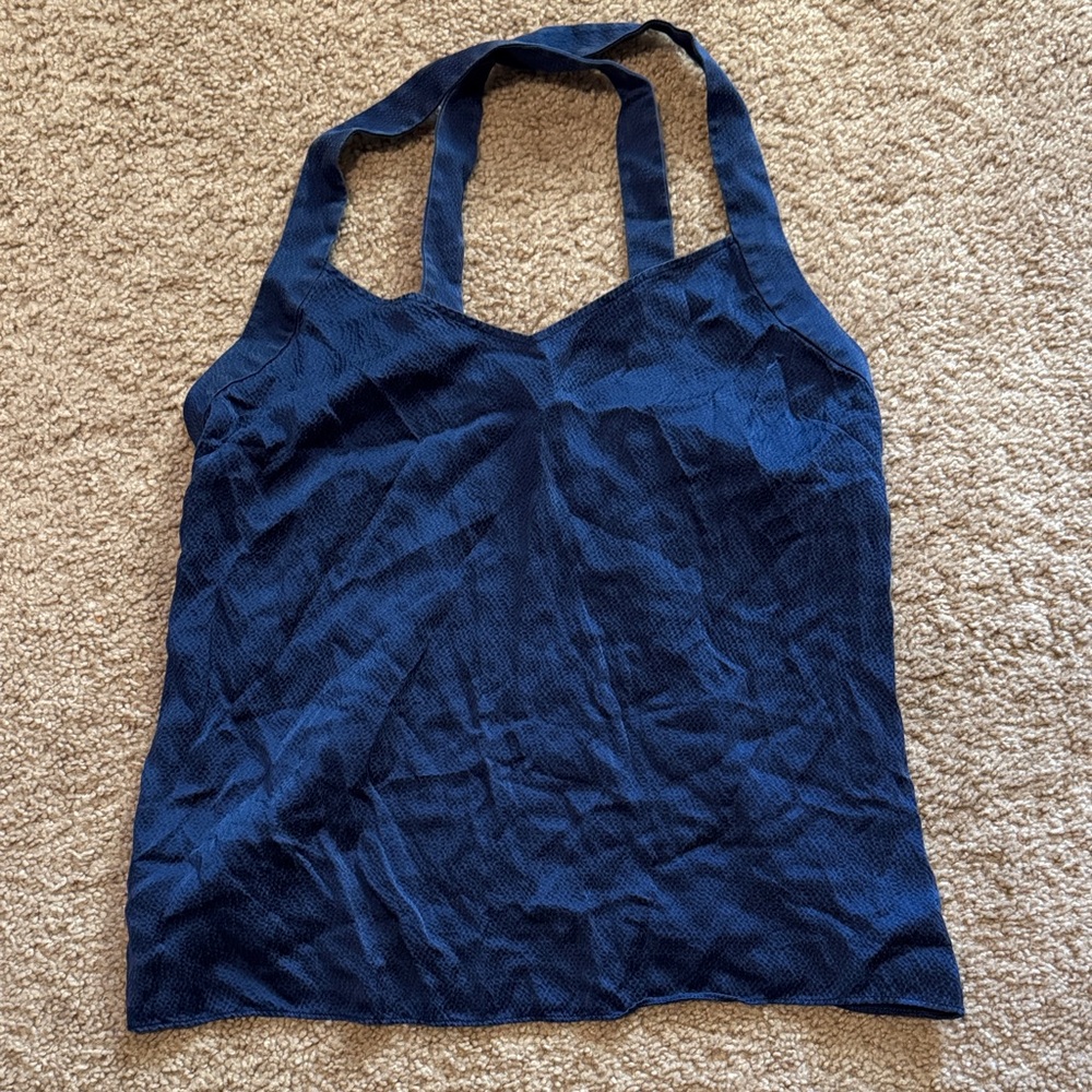 J. Crew Deep Blue Camisole Top